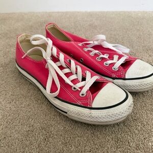 Converse Kids Hot Pink Sneakers